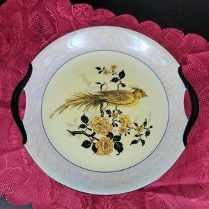 Antique 1920s MOSCHENDORF BAVARIA Cake Serving Platter 10" Near mint‎ condition